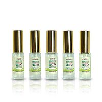 Balanced Guru Breath Me Aromatherapy kit - More Than 70% Alcohol - Certified Organic Essential Oils - Includes Five Different Blends: Focus, Love, Joy, Calm, Courage - Pack of 5 Sprays x 0.27 oz