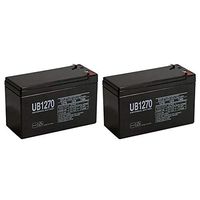 Universal Power Group New! 12V 7AH Home Security Alarm System Battery - Sealed Lead Acid - SLA - 2 Pack
