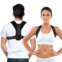 Posture Corrector for Men and Women, Back Posture Corrector Adjustable and Comfortable Clavicle Brace elieves Upper Back&Shoulders Pain Correcting Hunchback Posture(Universal)