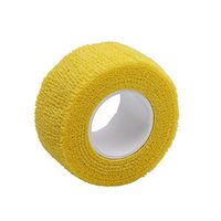 LALANG Elastic Bandage Pet Health Wrapping Bandage Vet Cohesive Bandage Horse Bandage (Yellow)