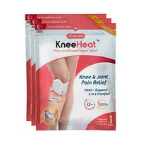 KneeHeat Heat Wrap for Knee and Joint Pain Relief - Pack of 3 (Patches/Wraps/Pads)