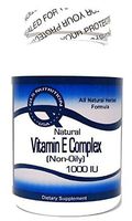 Natural Vitamin E Complex (Non-Oily) 1000 IU 200 Capsules ^GLS