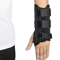 Wrist Brace Night Hand Arm Spica Splint Brace Adjustable Wrist Support Sleep Immobilization for Arthritis, Sprains, Carpal Tunnel Pain, Tendonitis (Left,M)