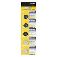 Toshiba CR1616 3 Volt Lithium Coin Battery (5 Batteries)