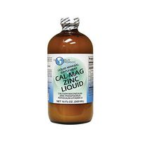 World Organic Cal-Mag Zinc Liquid Supplement -- 16 fl oz