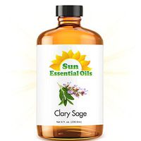 Clary Sage Essential Oil (Huge 8oz Bottle) Bulk Clary Sage Oil - 8 Ounce