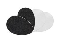 Elandy 2 Pairs Non-Slip Shoe Pads-Self-Adhesive Heel Shoes Cushion Sticker Rubber Sole Forefoot Protectors