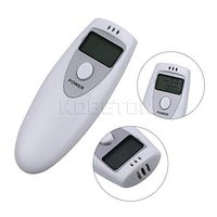 2017 Newest Professional Alcohol Analyzer Police Digital Breath Alcohol Tester HX-64 LCD Display Breath Analyzer Alcohol Tester