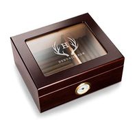 Personalized Humidor, Capri Cigar Humidor, TrinidadGladd Top Humidor, Cigar Gifts,Monogrammed Cigar Humidor, Engraved Humidor, Husband Gift