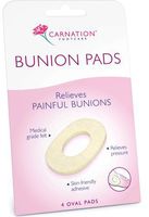 Carnation Bunion Pads 4 Oval Pads