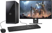 2019 Latest Dell Inspiron 3000 3670 Mini Tower Desktop Computer 9th Gen Intel i5 9400 2.9GHz 16G RAM 256GB PCIe M2 SSD+1TB HDD Intel UHD Graphics 630 Win 10 Home + Dell 27" FHD 75Hz IPS Monitor Bundle