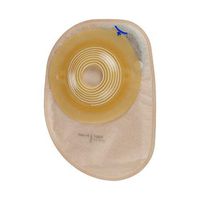Pouch EasiClose One-Piece System 7/8" Stoma Closed End Convex Light #14451