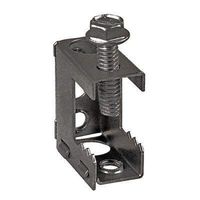 3/4 Inch Jaw Opening Black Steel Beam Clamp With 10-24 And 1/4-20 Thread Impression-10 per case