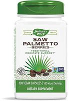 Nature's Way 585 mg Saw Palmetto Berries Capsules, 180 Count (2 Pack)