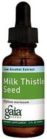 Milk Thistle Seed Extract Low Alcohol Gaia Herbs 2 oz Liquid