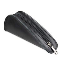 FIREDOG Pipe Pouch, Tobacco Pipe Case Genuine Leather Travel Smoking Cleaner Pipe Bag with Accessories Pipe Holder