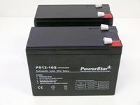 PowerStar 12V 10AH SLA Battery Replaces HGL10-12 CB10-12 - 2PK