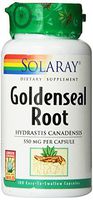 Solaray Goldenseal Root Capsules, 550 mg, 100 Count