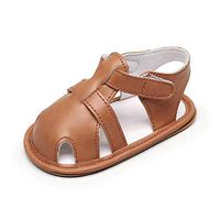 Baby Toddler Boys Sandals, ♥ Beyonds Hollow Out Roman Shoes, Soft Sole Anti-Slip Infant Summer Outdoor Beach Shoes Newborn First Walker Crib Shoes Sneaker Loafers