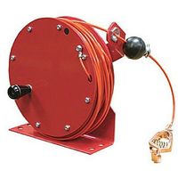 Reelcraft GHC3100 N Hand Crank Grounding Reel, 100', Nylon Coated Cable