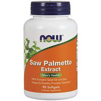 NOW Supplements, Saw Palmetto Extract with Pumpkin Seed Oil and Zinc, Men's Health*, 90 Softgels