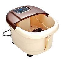 Lzour Foot Spa Bath Motorized Massager with Heat and Massage and Jets, Adjustable Time & Temperature, Relaxing
