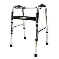 Light Overhead Frame/Walker/Rollator, Elderly Walker Disabled Four-Legged Cane Aluminum Folding