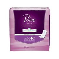 Kimberly-Clark 33591 Poise Pad, Maximum, Long (Pack of 156)