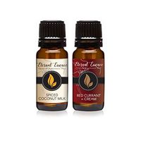 Pair (2) - Spiced Coconut Milk & Red Currant & Cream - Premium France Oil Pair - 10ML