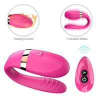 Wearable G Spotter Six Toys for Women Mini U Shaped 12 Mode Dual Quiet Waterproof Adult Toys for Women for Back Neck Recovery