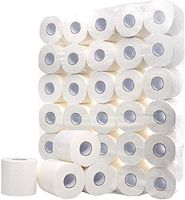Soft Toilet Paper,Putto White Toilet Paper Toilet Roll Tissue Roll Pack of 10 4Ply Paper Towels Tissue (White, 10 PC)