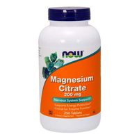 Now Foods Magnesium Citrate 200 mg - 250 Tabs ( Multi-Pack)
