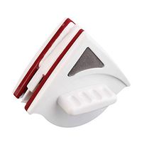 Double Faced Glass Cleaner,Convenience Adjustable Double Faced Glass Cleaner Magnetic Window Suitable For 15-22mm Double-Layer Hollow Glass Cleaning Tools