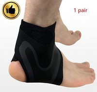 Sports Ankle Sleeve Compression Anti-Sprain Protection Ankle Socks Outdoor Basketball Football Climbing Protection. (L Code)