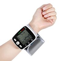 Lacegre Durable Automatic LCD Digital Display Wrist Blood Pressure Monitor Pulse Oximeters