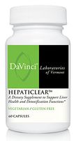 DaVinci Laboratories of Vermont Hepaticlear, 60 Count