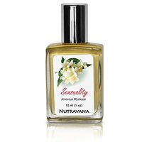 "Sensuality Secret" Uplifting Romantic Fragrance (15ml) Sets a Relaxed Inviting Mood So Communication Can Flow from The Heart -Natural Essential Oils Perfume Aromatherapy Rollerball by Nutravana