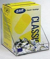 Horizon Manufacturing 5130 200-Pair Foam Ear Plug Tray - Clear Plastic