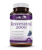 High Purity Resveratrol 2000mg- Super Strong, Maximum Strength Resveratrol- 98% Trans-Resveratrol- Anti Aging, Heart Health & Immunity Support