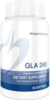 Designs for Health GLA Softgels - 240mg Gamma Linolenic Acid from Borage Oil (60 Softgels)