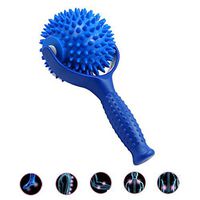LieYuSport Handheld Spiky Massage Ball for Deep Tissue Muscle Massage,Massage Balls Pain Relief Muscle Tension, Massage Balls Myofascial Release,Foot Massage Ball Designed to Relieve Stress,Cstyle