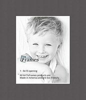 15x17 Cinder / Charcoal Custom Mat for Picture Frame with 11x13 opening size (Mat Only, Frame NOT Included)