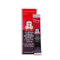 KGC Cheong Kwan Jang - Everytime 2000 Milligrams - Korean Panax Red Ginseng Extract Portable Sticks for Healthy Immune Support and Energy Levels - 10 Stick Packs