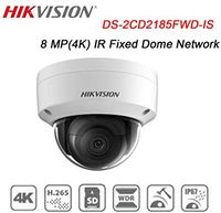 Hikvision 8 MP Network Dome Camera DS-2CD2185FWD-IS 2.8mm fixed lens H.265+ English Retail Version Home Security Surveillance Camera
