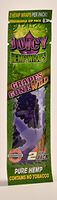 2 Total Natural Juicy Jays Hemp Wraps Grapes Gone Wild Flavor + XL Beamer Doob Tube Pure Hemp Non Tobacco (1 Pack of 2) + Beamer Smoke Sticker Producers of Juicy Jays Rolling Papers