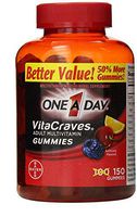 One-A-Day Vitacraves Regular Gummies, 150 ea (Pack of 6)