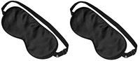 Soft Silk Extra Smooth Eye Mask - Great for Travel, Office, Etc. (2 Pack)