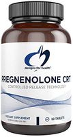 Designs for Health Pregnenolone CRT - 30mg Slow Release Pregnenolone, DHEA Precursor (60 Tablets)