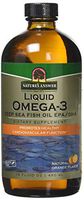 Nature's Answer Liquid Omega-3 | Deep Sea Fish Oil with EPA/DHA Dietary Supplement | Cardiovascular Support | No Preservatives & Gluten-Free 16oz