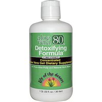 Lily of the Desert, Aloe Vera 80, Detoxifying Formula, 32 fl oz (.95 l) - 2pc